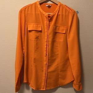 6 button down shirts blouses various brands size US S or UK 10